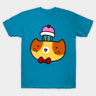 Cupcake Cat Face T-Shirt